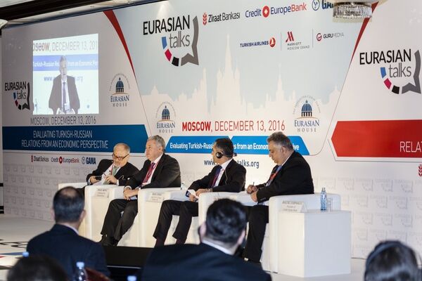 “Türk-Rus İlişkilerine Ekonomik Bakış” başlıklı bir panel  - Sputnik Türkiye