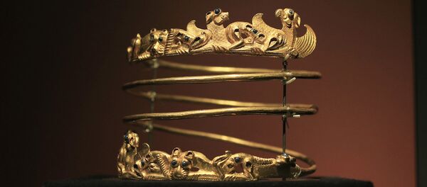 İskit Altını Koleksiyonu'ndan bir parça - Sputnik Türkiye