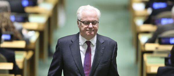 Rusya'nın BM Daimi Temsilcisi Vitaliy Çurkin Rusya'nın BM Daimi Temsilcisi Vitaliy Çurkin - Sputnik Türkiye