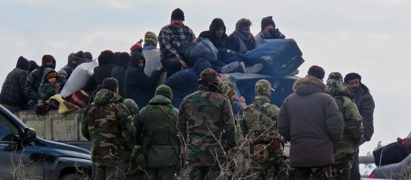 Halep- tahliye- Suriye - Sputnik Türkiye