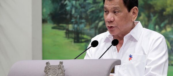 Filipinler Devlet Başkanı Rodrigo Duterte - Sputnik Türkiye