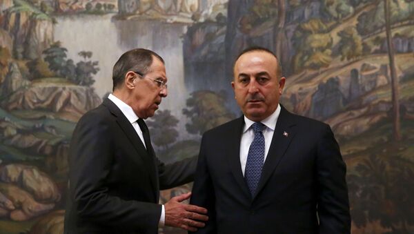 Rusya Dışileri Bakanı Lavrov ve Türkiye Dışişleri Bakanı Çavuşoğlu - Sputnik Türkiye