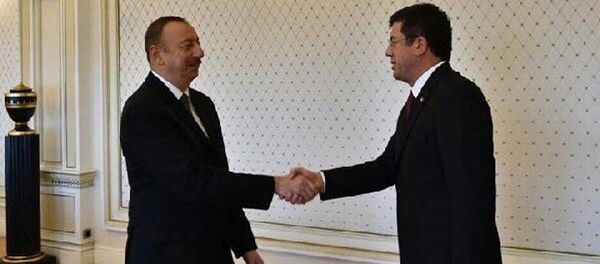 Nihat Zeybekci -  İlham Aliyev - Sputnik Türkiye