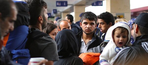 Avrupa'daki sığınmacılar - Sputnik Türkiye