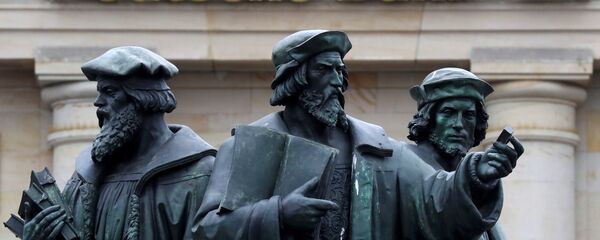 Deutsche Bank'ın Frankfurt'daki merkezi - Sputnik Türkiye