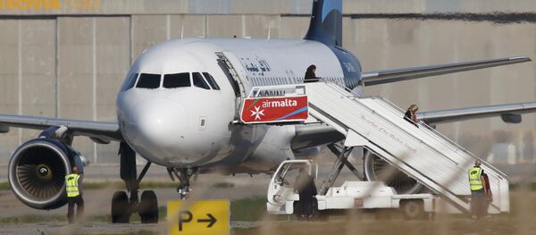 Kaçırılan Libya uçağı - Sputnik Türkiye