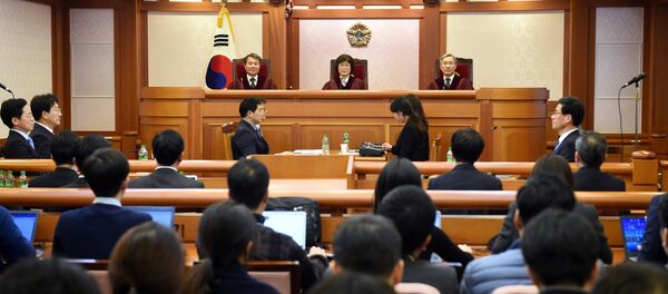 Güney Kore'deki Choi skandalı - Sputnik Türkiye