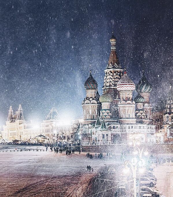 Moskova'da kış masalı - Sputnik Türkiye
