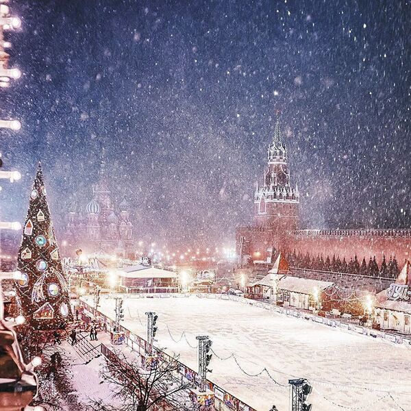 Moskova'da kış masalı - Sputnik Türkiye