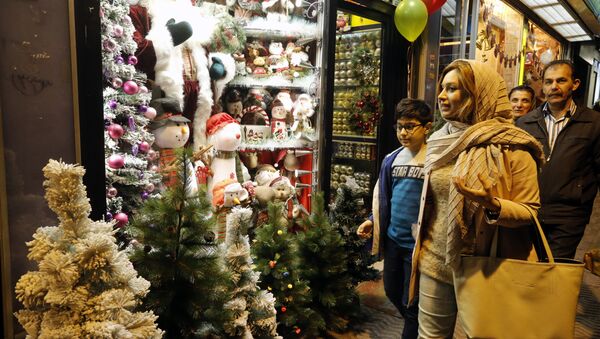 Tahran'da Noel - Sputnik Türkiye