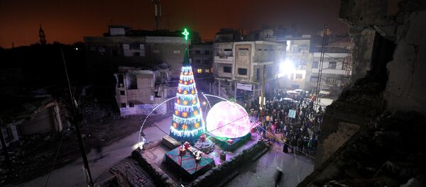 Suriye'de Noel kutlamaları - Sputnik Türkiye