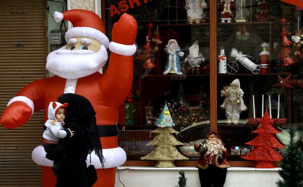 Kamışlı'da Noel - Sputnik Türkiye