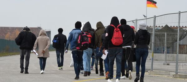 Almanya'daki sığınmacılar - Sputnik Türkiye
