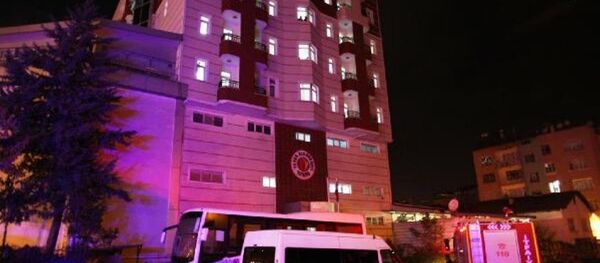 Malatya kız öğrenci yurdu yangın - Sputnik Türkiye