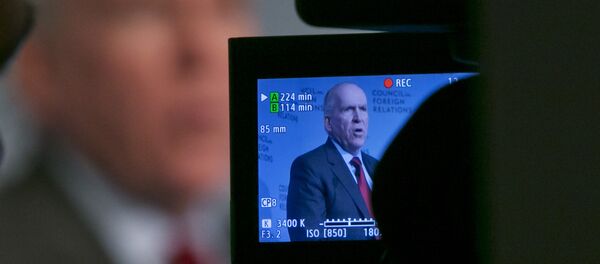 CIA Director John Brennan addresses a meeting at the Council on Foreign Relations, in New York, Friday, March 13, 2015 - Sputnik Türkiye