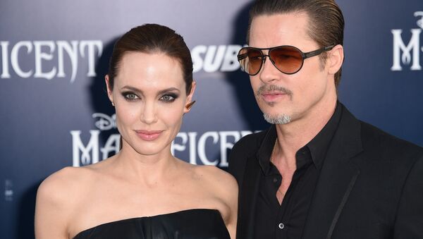 Angelina Jolie ve Brad Pitt - Sputnik Türkiye