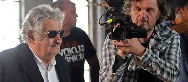 Emir Kusturica ve Jose Mujica - Sputnik Türkiye