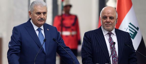 Başbakan Binali Yıldırım- Irak Başbakanı Haydar el İbadi - Sputnik Türkiye