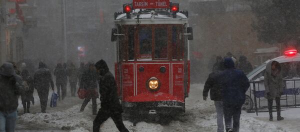 İstanbul'da kar İstanbul'da kar - Sputnik Türkiye
