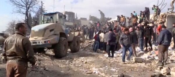 Azez'de bombalı saldırı - Sputnik Türkiye