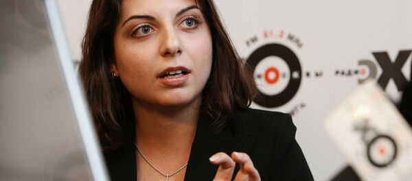 Sputnik ve RT Genel Yayın Yönetmeni Margarita Simonyan - Sputnik Türkiye