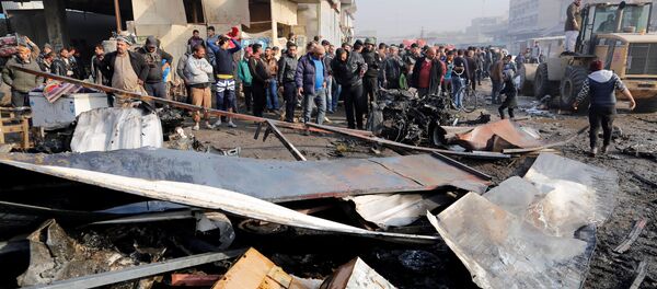 Bağdat'ta patlama - Sputnik Türkiye