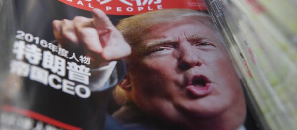 Trump, Çin medyasında sıklıkla konu oluyor - Sputnik Türkiye