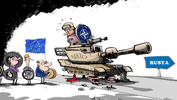ABD, Avrupa'ya tankları sevk ediyor - Sputnik Türkiye