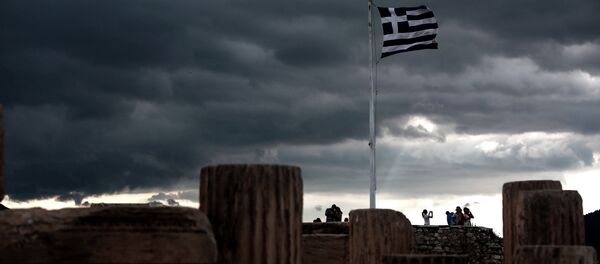 Yunanistan'ın başkenti Atina'daki Akropolis - Sputnik Türkiye