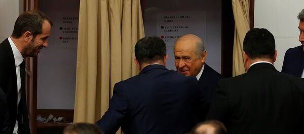 MHP Genel Başkanı Devlet Bahçeli - TBMM anayasa oylaması - Sputnik Türkiye