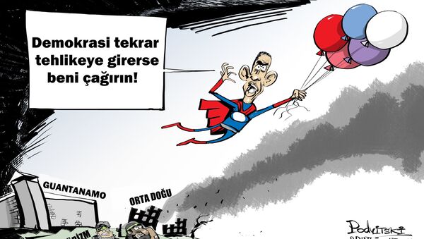 Obama. Demokrasi - Sputnik Türkiye