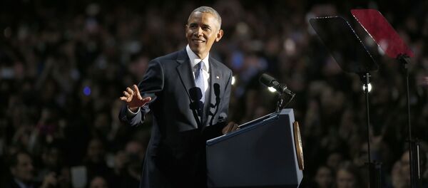Obama'dan veda konuşması - Sputnik Türkiye