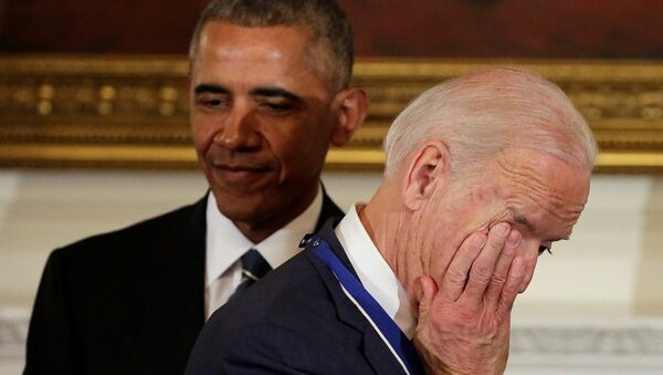 Barack Obama - Joe Biden - Sputnik Türkiye