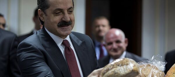 Gıda Tarım ve Hayvancılık Bakanı Faruk Çelik, bakanlıkta düzenlediği basın toplantısında, ekmek fiyatı başta olmak üzere tarımda güncel konularla ilgili açıklama yaptı. - Sputnik Türkiye