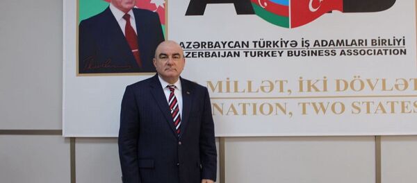 Azerbaycan Türkiye İşadamları Birliği (ATİB) Başkanı Cemal Yangın - Sputnik Türkiye