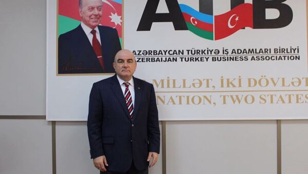 Azerbaycan Türkiye İşadamları Birliği (ATİB) Başkanı Cemal Yangın - Sputnik Türkiye