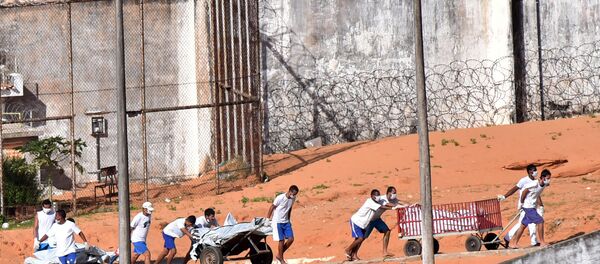 Brezilya'da cezaevi isyanı - Sputnik Türkiye