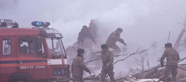 Kırgızistan'da uçak kazası Kırgızistan'da uçak kazası - Sputnik Türkiye
