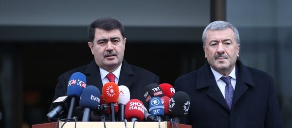 İstanbul Valisi Vasip Şahin ve İstanbul Emniyet Müdürü Mustafa Çalışkan - Sputnik Türkiye