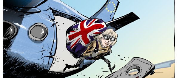 İngiltere Başbakanı May, ülkesinin AB'den ayrılma planını açıkladı - Sputnik Türkiye