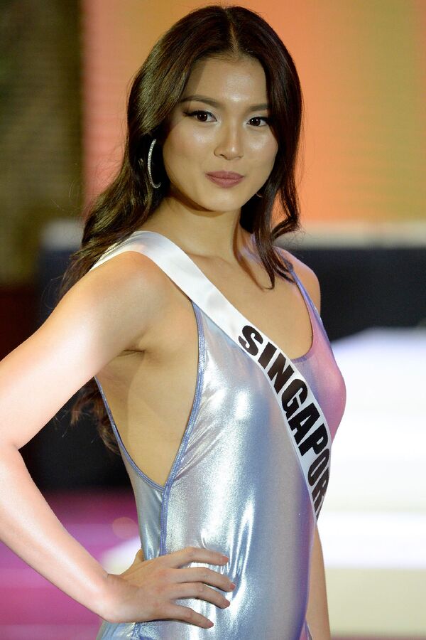 Filipinler’de Kainat Güzeli adayları bikini turunda yarıştı - Sputnik Türkiye