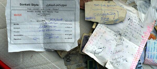 Reina saldırganının yakalandığı evden çıkan eşyalar - Sputnik Türkiye