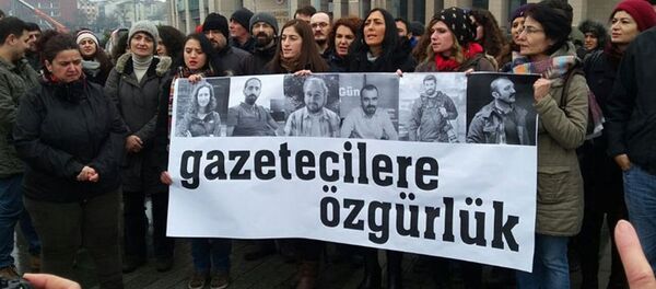 gazeteciler gazeteciler - Sputnik Türkiye