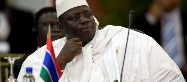 Gambiya Devlet Başkanı Yahya Jammeh - Sputnik Türkiye
