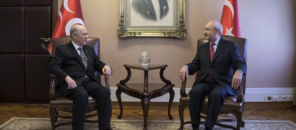 Kılıçdaroğlu-Bahçeli görüşmesi - Sputnik Türkiye