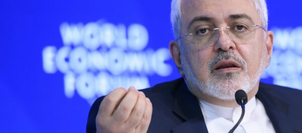 İran Dışişleri Bakanı Muhammed Cevad Zarif Davos - Sputnik Türkiye