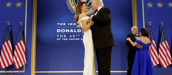 ABD Başkanı Donald Trump- First Lady Melania Trump - Sputnik Türkiye