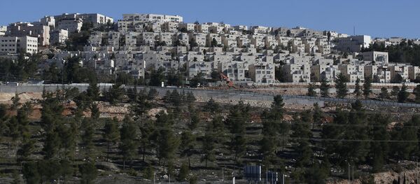 Doğu Kudüs'teki yahudi yerleşim inşaatı - Sputnik Türkiye