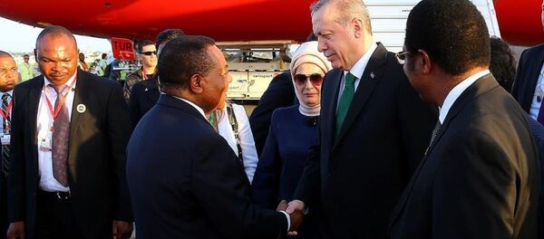 Cumhurbaşkanı Erdoğan Tanzanya'da - Sputnik Türkiye