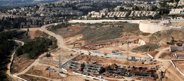 Batı Şeria'daki yasadışı yerleşim yeri Ramot - Sputnik Türkiye